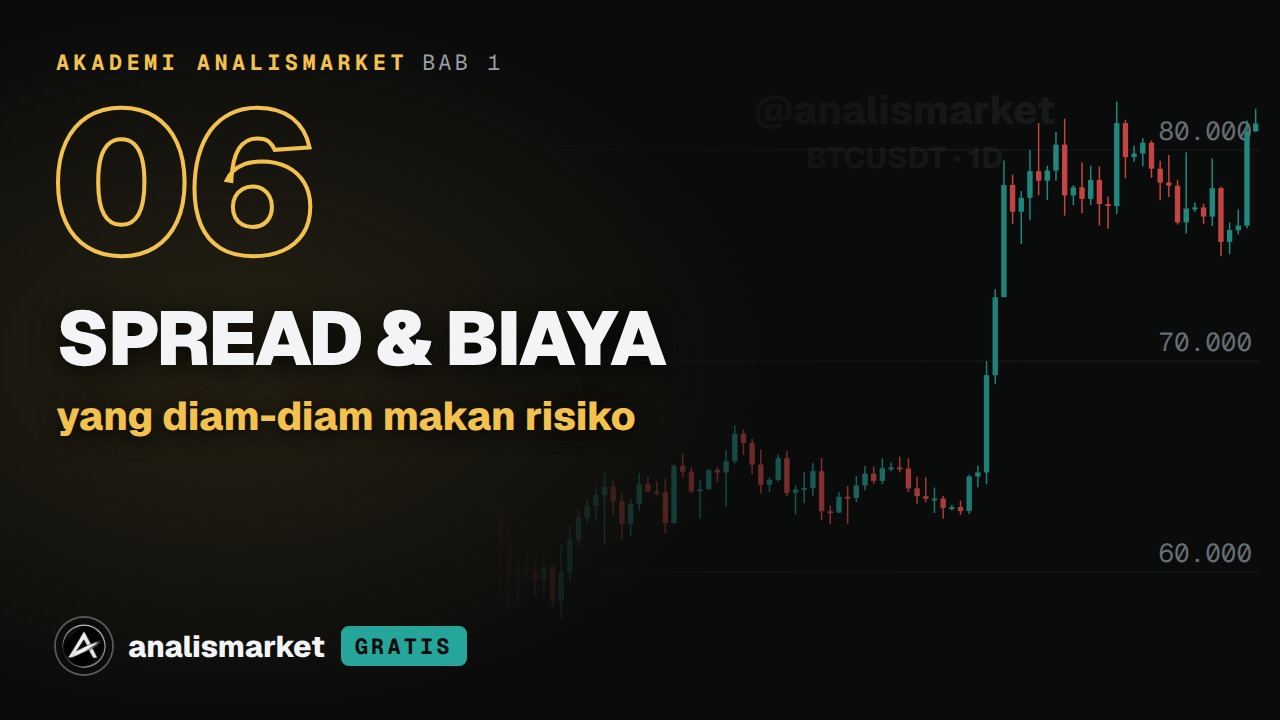 Sampul Spread & biaya: kenapa biaya bisa memakan risiko